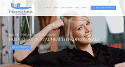 Desktop Screenshot of fredericksmiles.com